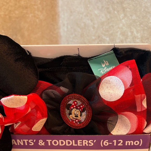 NWT Baby Disguise Disney Minnie Mouse 2 Piece Halloween Costume, Sz: 6-12 Months - Picture 4 of 12